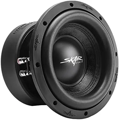 Overview of the Skar Audio SVR-8 D4 8" 800 Watt Max Power Dual