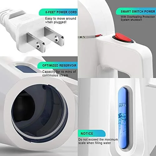 The Handheld Steamer for Clothes Wrinkle Remove,Garment Steamer for Hat | compared in context