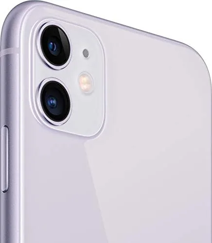 Another view of the Apple iPhone 11, US Version, 64GB, Purple for AT&T (Renewed)