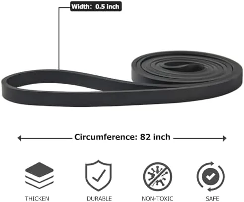 Close look at the Pull Up Bands, Resistance Bands, Pull Up Assistance Band Exercise build quality