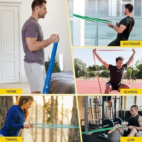 The Pull Up Bands, Resistance Bands, Pull Up Assistance Band Exercise compared in context
