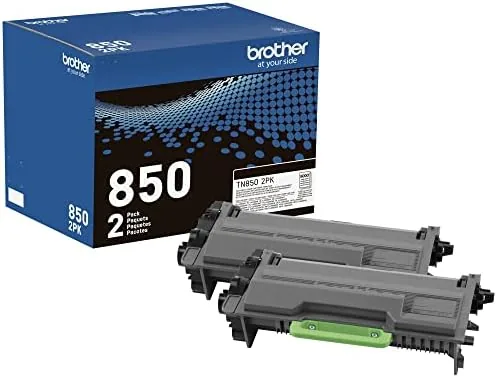 Brother Genuine High-Yield Black Toner Cartridge Twin Pack TN850 2PK, Model: TN8502PK | Twin Review: Tested and Rated