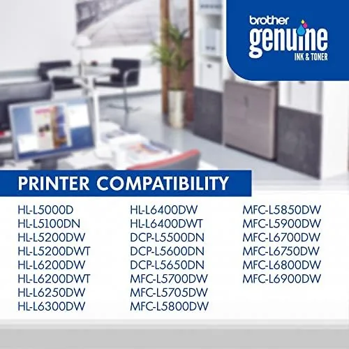 The Brother Genuine High-Yield Black Toner Cartridge Twin Pack TN850 2PK compared in context