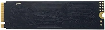 Close up of the Patriot P300 SSD controller and NAND
