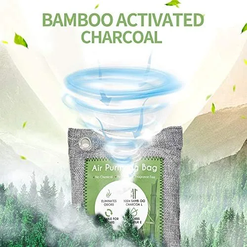 The Bamboo Charcoal Air Purifying Bag, Activated Charcoal Odor Absorber | in real use