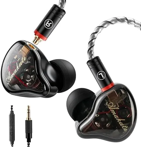 Testing the in Ear Monitor Headphones, HiFi Stereo IEM Earphones, Dynamic Dual over two weeks