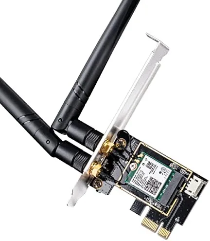 Overview of the Cudy AX3000 Wi-Fi 6 Bluetooth 5.2 PCI-E Adapter, Intel AX200
