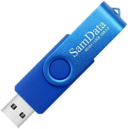 Detail shot of the SamData 32GB USB Flash Drives 2 Pack 32GB Thumb Drives features