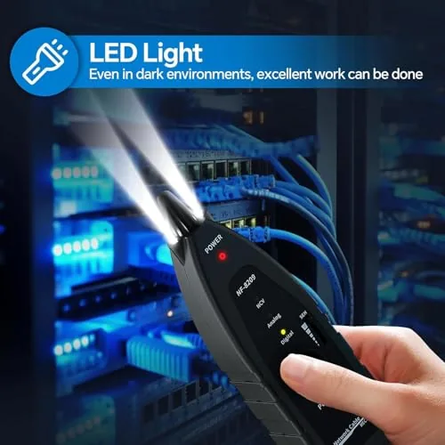Testing the NOYAFA NF-8209 Network Cable Tester, Ethernet Cable Wire Tester with over two weeks