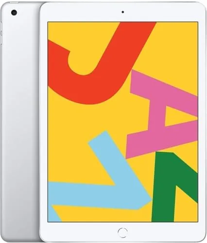 Overview of the Apple iPad (7th Generation, 10.2-inch, 2019), 32GB, Wi-Fi, Silver (Renewed)