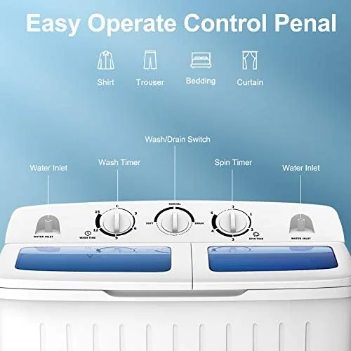 Machine running a wash cycle with soapy water in the wash tub