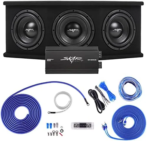 Overview of the Skar Audio Triple 8" Complete 2,100 Watt SDR Series Subwoofer
