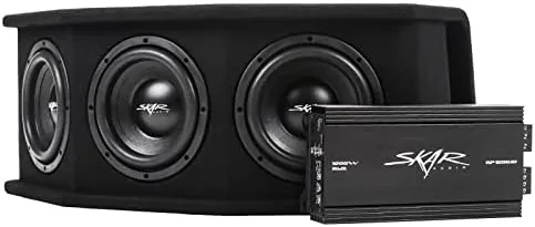 Close look at the Skar Audio Triple 8" Complete 2,100 Watt SDR Series Subwoofer build quality