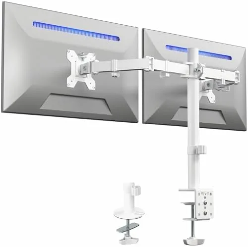 Overview of the VIVO Dual Monitor Desk Mount for 13 to 30 inch