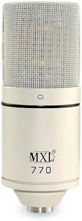 MXL 770 Condenser Microphone for Podcasting, Singing, Home Studio Recording, Gaming & Streaming | Review: Tested and Rated