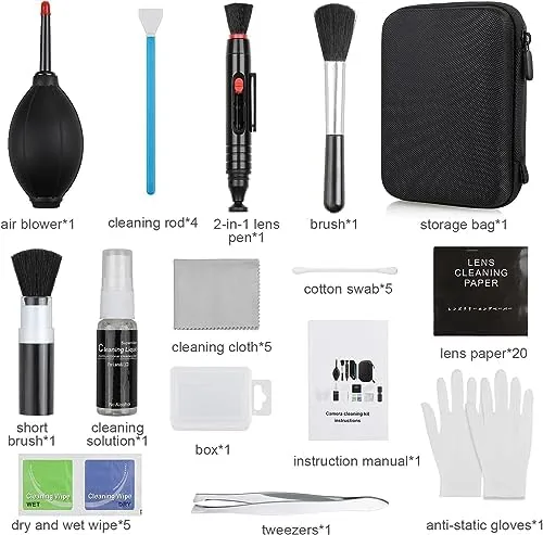 Close look at the 14-in-1 Camera Lens Cleaning Kit - Mirrorless & DSLR Sensor build quality