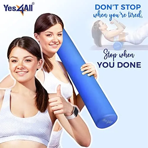 Another view of the Yes4All EVA Firm Foam Roller for Back - Round Back