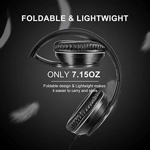 The LORELEI X6 headphones folded flat and packed for travel
