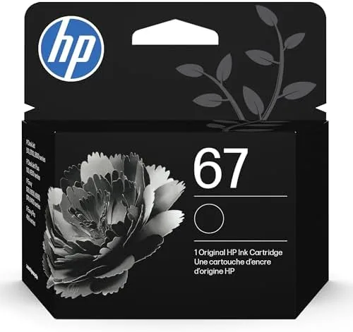 HP 67 Black Ink Cartridge | Works with DeskJet 1255, 2700, 4100 and Envy Review: Tested and Rated