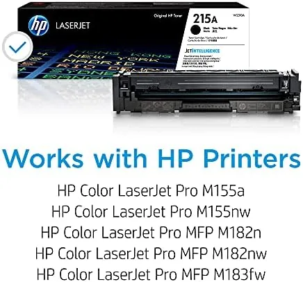 Close look at the HP 215A Black Toner Cartridge Printers | Works with Printer build quality