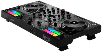 The Hercules DJControl Inpulse 500: 2-deck USB DJ controller for Serato in real use