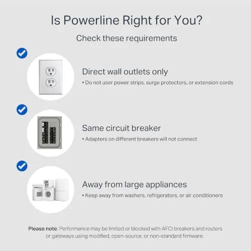 The TP-Link AV1000 Powerline Ethernet Adapter KIT - Gigabit Port, Nano in real use