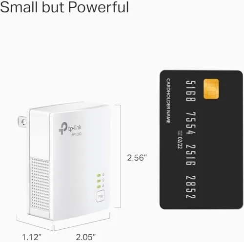 Testing the TP-Link AV1000 Powerline Ethernet Adapter KIT - Gigabit Port, Nano over two weeks