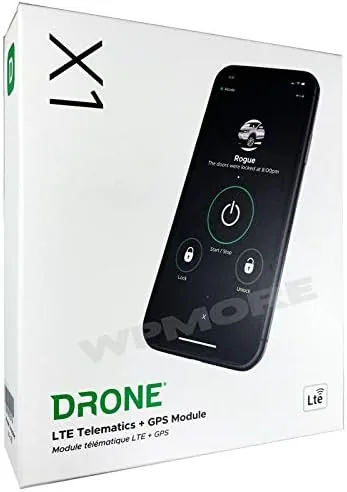 Close look at the DroneMobile X1 LTE Module Locate and Start Your car by build quality