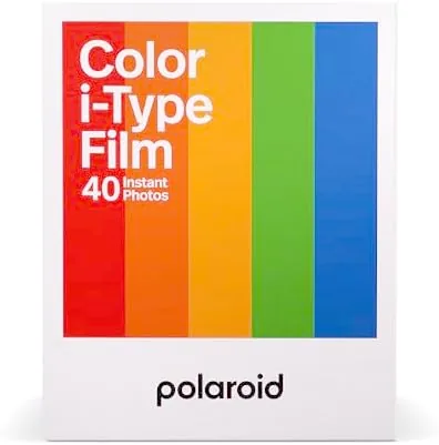 Close up of the i-Type film cartridge showing the stack of frames