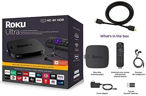 The Roku Ultra Streaming Media Player 4K/HD/HDR in real use
