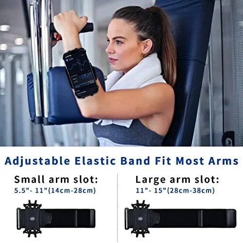 Wristband holder compared with an armband and a waist pack