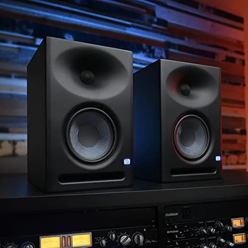 Close look at the PreSonus Eris E7 XT 2-Way Active Studio Monitor with EBM build quality