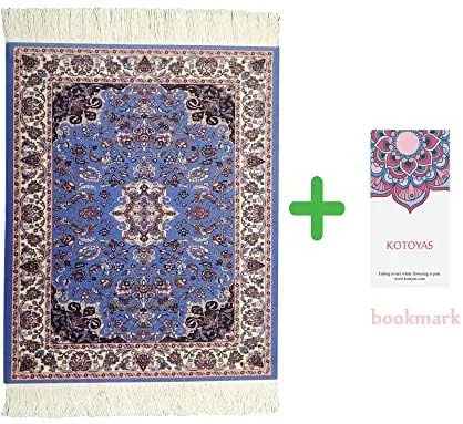 Close look at the Rug Mouse Pad, 2 Pack Woven Rug Bohemian Style Carpet build quality