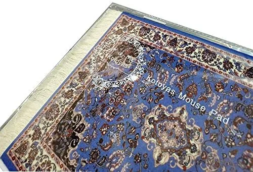 Another view of the Rug Mouse Pad, 2 Pack Woven Rug Bohemian Style Carpet