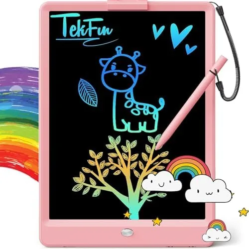 LCD Writing Tablet for Kids, 10-inch Coloring Drawing Pad, Mess Free Doodle Board, Airplane Review: Tested and Rated