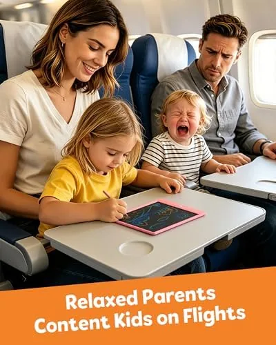Close look at the LCD Writing Tablet for Kids, 10-inch Coloring Drawing Pad, Mess build quality