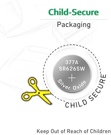 The LiCB 10 Pack SR626SW 377 Watch Battery,Long-Lasting & Leak-Proof,High Capacity compared in context