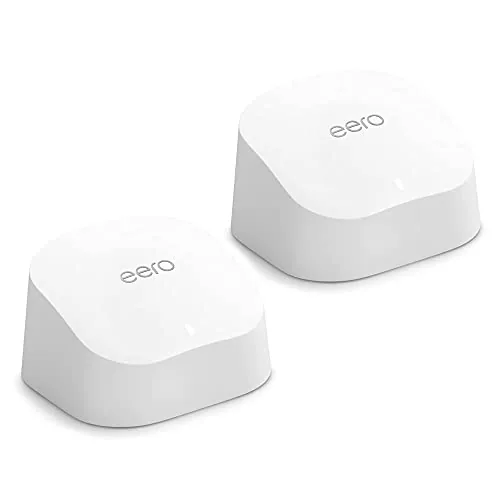 The eero app showing both nodes and connected devices