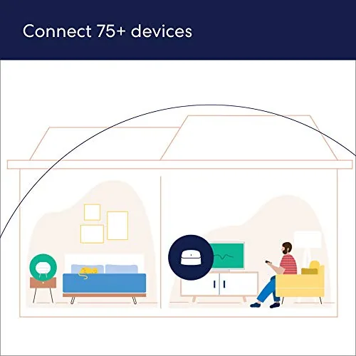 A bedroom corner now receiving strong Wi-Fi from the eero 6 extender