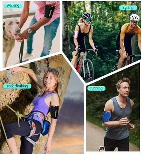 Testing the Running Armband Sleeve Universal Sports Armband Cell Phone Holder Armband over two weeks