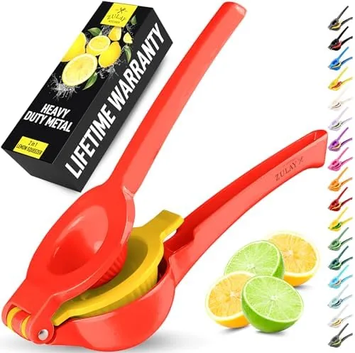Zulay Metal 2-in-1 Lemon Squeezer Review: Max Extraction in One Tool