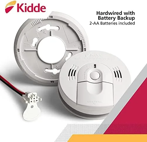 Testing the Kidde Hardwired Smoke & Carbon Monoxide Detector, Battery Backup, Interconnectable over two weeks