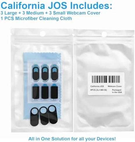 Close look at the JOS California 9 Pack(3 Large + 3 Medium + 3 build quality