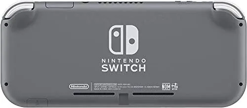 The Switch Lite playing a game in handheld mode