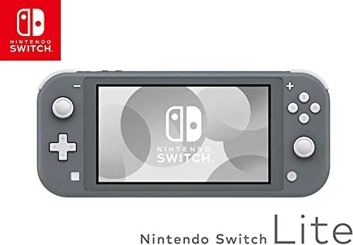 The Switch Lite on a train seat in use