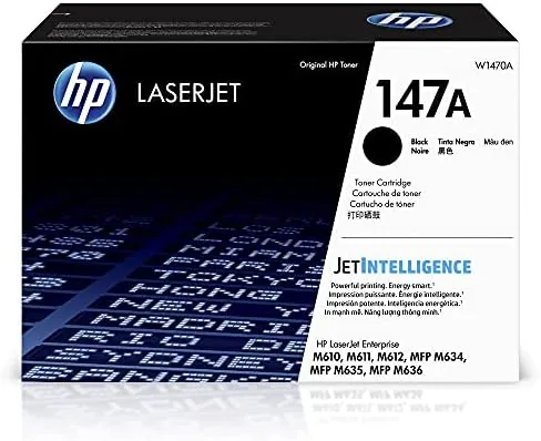 HP 147A Black Toner Cartridge | Works with LaserJet Enterprise M610, M611, M612, LaserJet Review: Tested and Rated