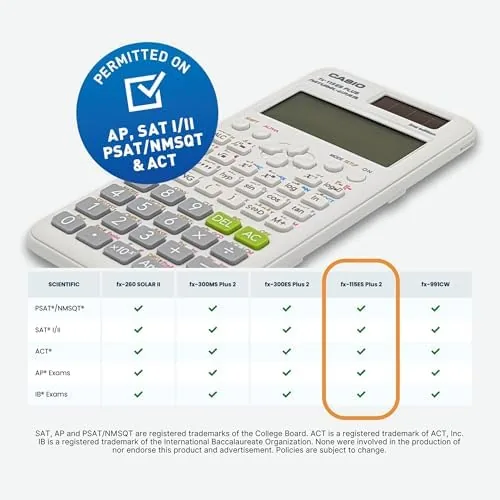 The Casio fx-115ES Plus 2nd Ed Advanced Scientific Calculator | 280+ in real use