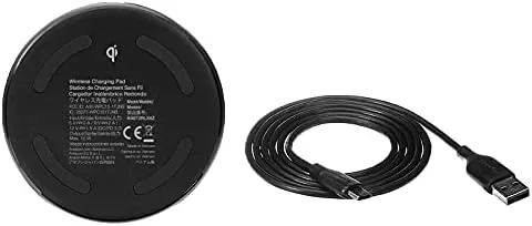 Close up of the pad surface showing the anti-slip ring and indicator light