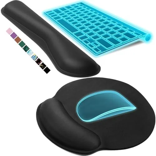 KTRIO Keyboard Wrist Rest & Mouse Pad with Wrist Rest, Black | Memory Foam Review: Tested and Rated