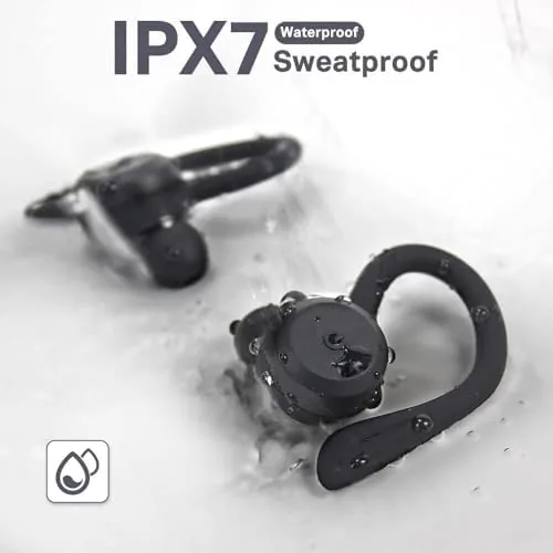 The APEKX Bluetooth Headphones True Wireless Earbuds with Charging Case IPX7 compared in context